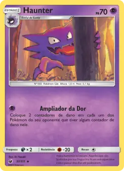 Haunter – Carta Pokémon TCG