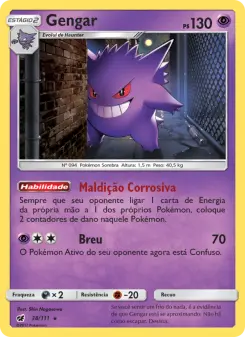 Gengar – Carta Pokémon TCG