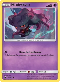 Misdreavus – Carta Pokémon TCG