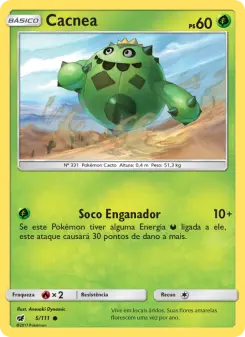 Cacnea – Carta Pokémon TCG