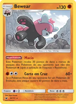 Bewear – Carta Pokémon TCG