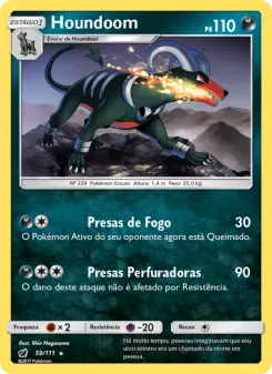 Houndoom – Carta Pokémon TCG