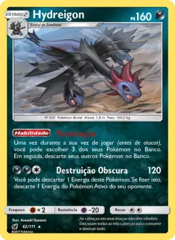 Hydreigon – Carta Pokémon TCG
