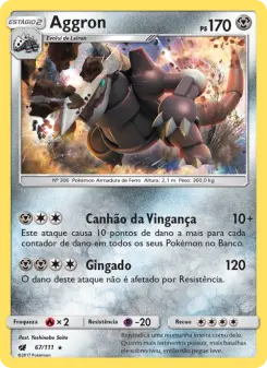 Aggron – Carta Pokémon TCG