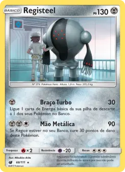 Registeel – Carta Pokémon TCG