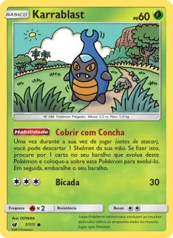 Karrablast – Carta Pokémon TCG