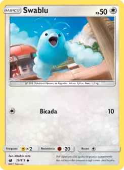 Swablu – Carta Pokémon TCG