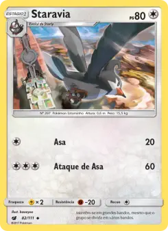 Staravia – Carta Pokémon TCG