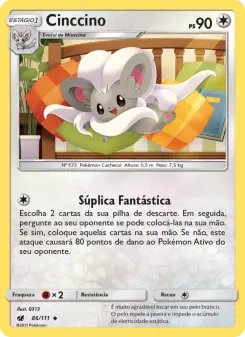 Cinccino – Carta Pokémon TCG