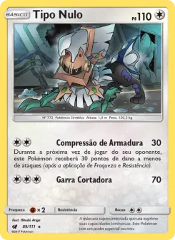 Tipo Nulo – Carta Pokémon TCG