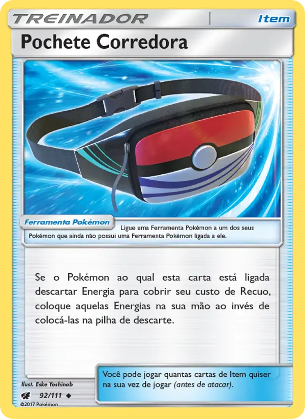 Pochete Corredora – Pokémon TCG