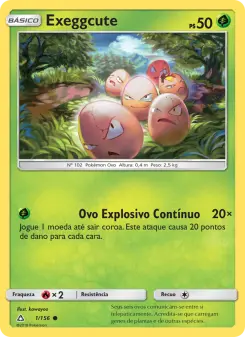 Exeggcute – Carta Pokémon TCG