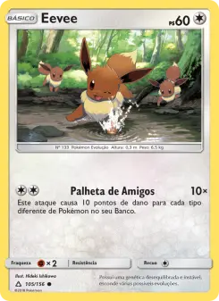 Eevee – Carta Pokémon TCG