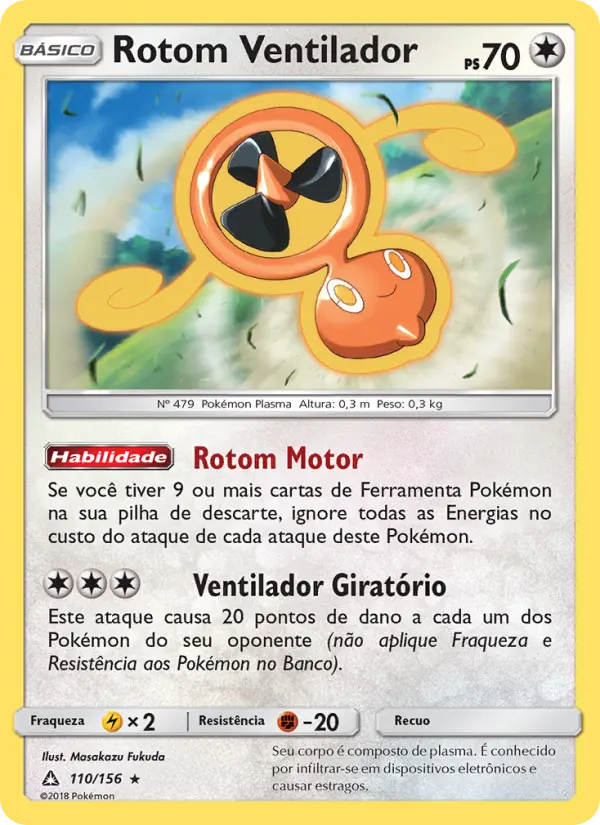 Rotom Ventilador – Pokémon TCG