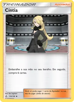 Cíntia – Carta Pokémon TCG