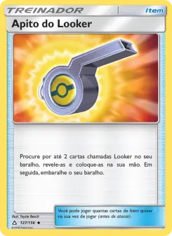 Apito do Looker – Carta Pokémon TCG