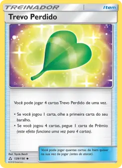 Trevo Perdido – Carta Pokémon TCG
