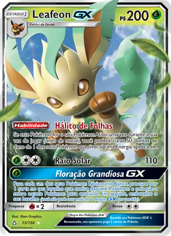 Leafeon GX – Pokémon TCG
