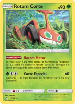 Rotom Corte – Carta Pokémon TCG