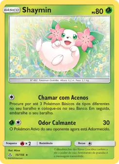 Shaymin – Carta Pokémon TCG