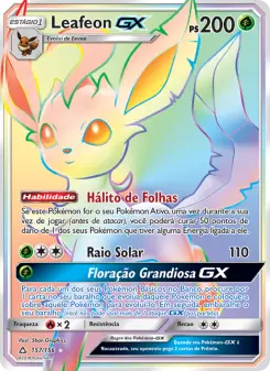 Leafeon GX – Carta Pokémon TCG
