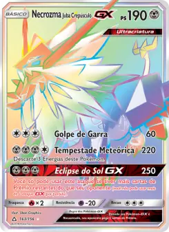 Necrozma Juba Crepúsculo GX – Carta Pokémon TCG
