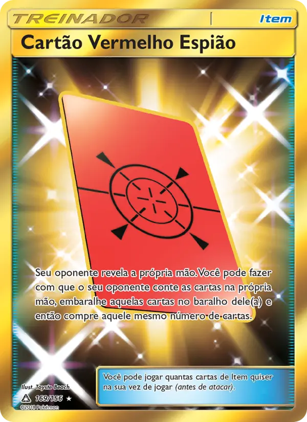 Cartão Vermelho Espião – Pokémon TCG