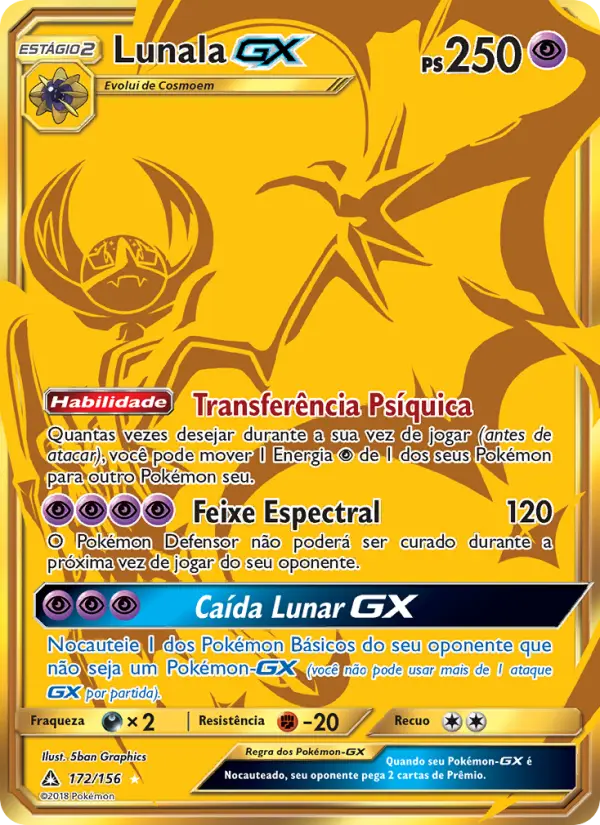 Lunala GX – Pokémon TCG