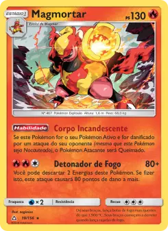 Magmortar – Carta Pokémon TCG