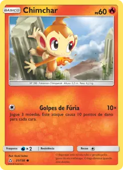 Chimchar – Carta Pokémon TCG