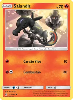 Salandit – Carta Pokémon TCG