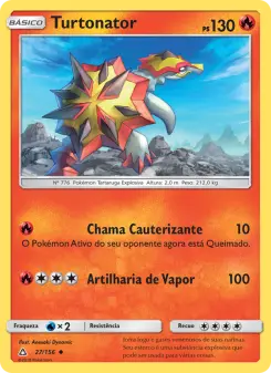 Turtonator – Carta Pokémon TCG