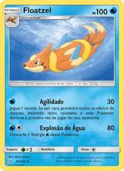 Floatzel – Carta Pokémon TCG
