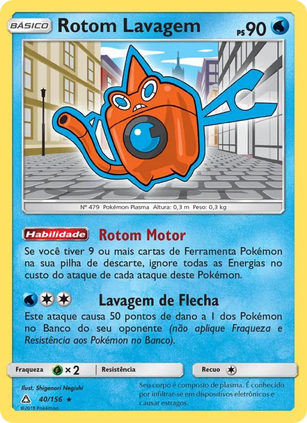 Rotom Lavagem – Pokémon TCG
