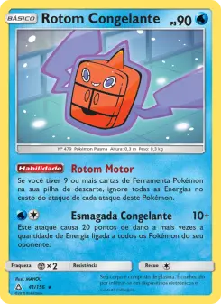 Rotom Congelante – Carta Pokémon TCG