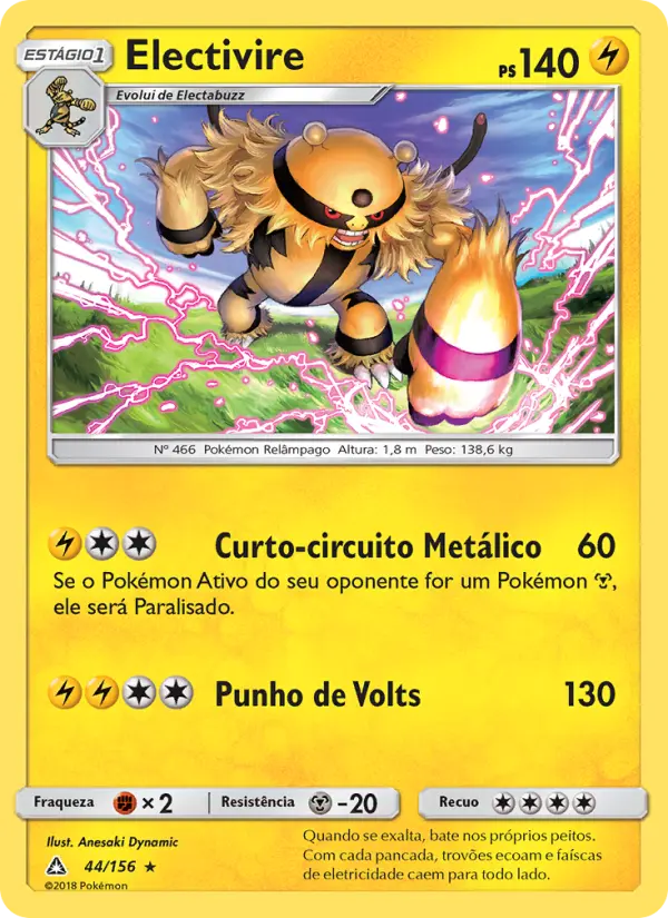 Electivire – Pokémon TCG