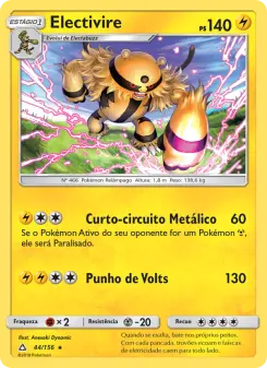 Electivire – Carta Pokémon TCG