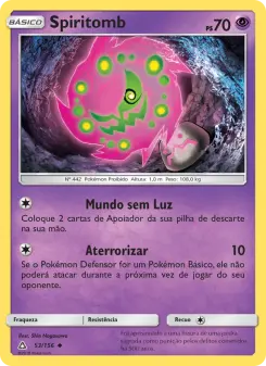 Spiritomb – Carta Pokémon TCG
