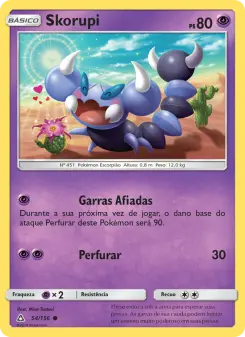 Skorupi – Carta Pokémon TCG