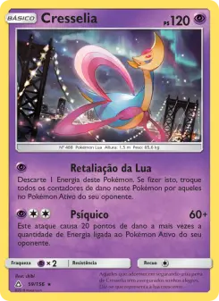 Cresselia – Carta Pokémon TCG