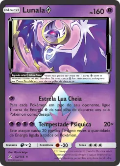 Lunala ◇ – Carta Pokémon TCG