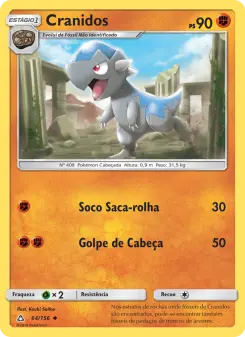 Cranidos – Carta Pokémon TCG