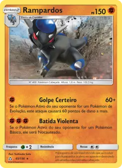 Rampardos – Carta Pokémon TCG