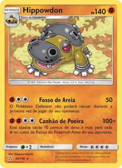 Hippowdon – Carta Pokémon TCG