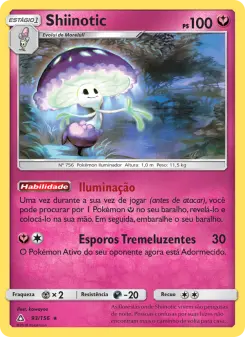 Shiinotic – Carta Pokémon TCG