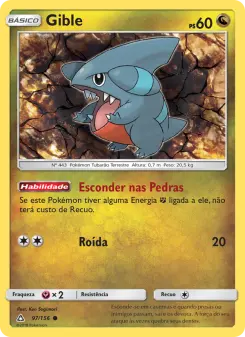 Gible – Carta Pokémon TCG