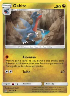 Gabite – Carta Pokémon TCG