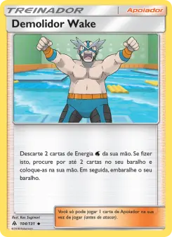 Demolidor Wake – Carta Pokémon TCG