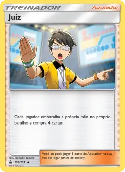 Juiz – Carta Pokémon TCG