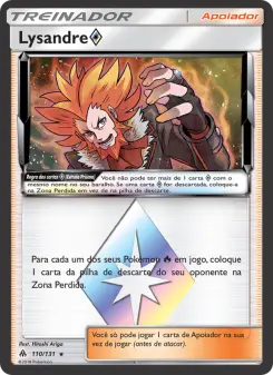 Lysandre ◇ – Carta Pokémon TCG